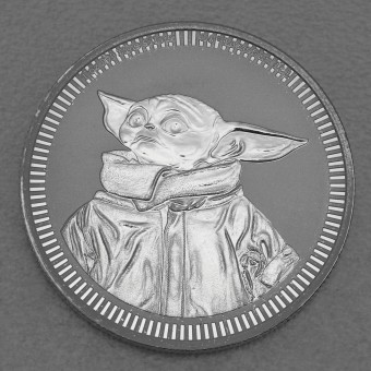 Silbermünze 1oz "Baby Yoda" 2023 Star Wars™ (Niue)