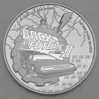 Silbermünze 1oz "Back to the Future II" 2021 19% (Niue)
