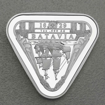 Silbermünze 1oz "Batavia" 2019 Shipwrecks 19% (Australien)