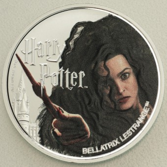 Silbermünze 1oz "Bellatrix Lestrange" 2020 (PP/koloriert) Harry Potter™ (Fidschi)