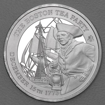 Silbermünze 1oz "Boston Tea Party 2023" St. Helena 