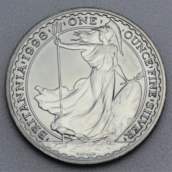 Silbermünze 1oz "Britannia 1998"  