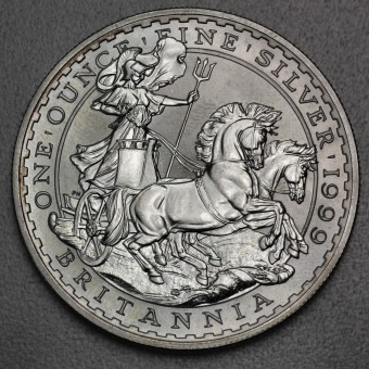 Silbermünze 1oz "Britannia" 1999 (Großbritannien)