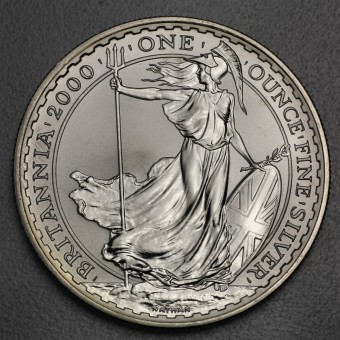 Silbermünze 1oz "Britannia" 2000 (Großbritannien)