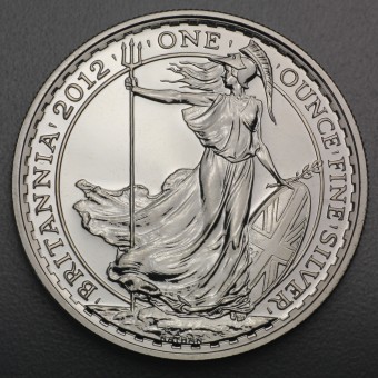 Silbermünze 1oz "Britannia 2012" 