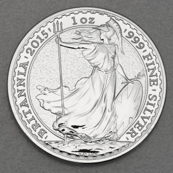 Silbermünze 1oz "Britannia" 2015 (Großbritannien)