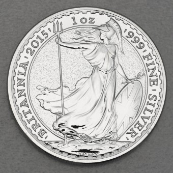 Silbermünze 1oz "Britannia 2015" 