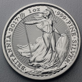 Silbermünze 1oz "Britannia" 2017 (Großbritannien)