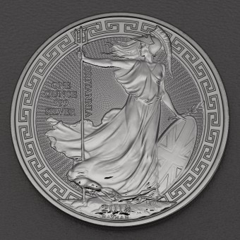 Silbermünze 1oz "Britannia" 2018 Oriental Border (Großbritannien)