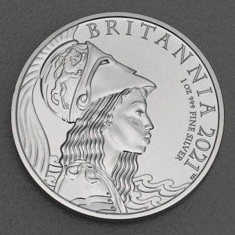 Silbermünze 1oz "Britannia" 2021 (PP Premium) (Großbritannien)