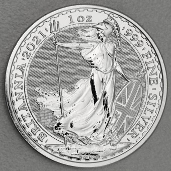 Silbermünze 1oz "Britannia" 2021 (Großbritannien)