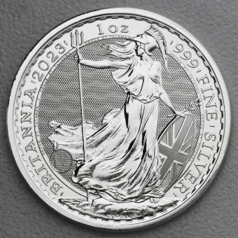 Silbermünze 1oz "Britannia Elizabeth II." (2023) Queen