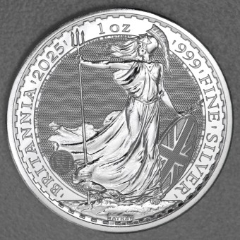 Silbermünze 1oz "Britannia" 2025 diff. (Großbritannien)