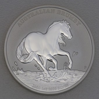 Silbermünze 1oz "Brumby" 2020 (Australien)
