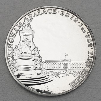 Silbermünze 1oz "Buckingham Palace" 2019 Landmarks of Britain (Großbritannien)