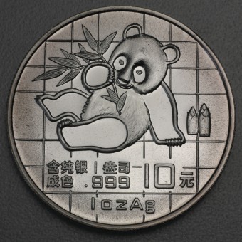 Silbermünze 1oz "Panda" 1989 (China)