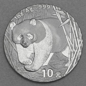 Silbermünze 1oz "China Panda - 2001" 