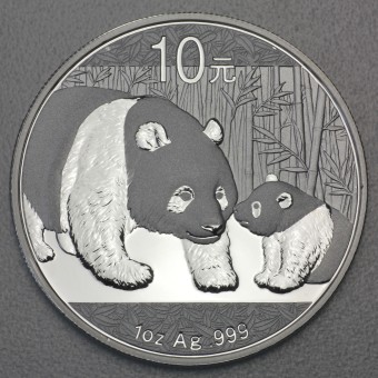 Silbermünze 1oz "Panda" 2011 (China)