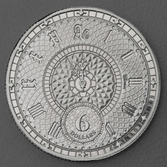 Silbermünze 1oz "Chronos 2022 " (Tokelau) diff. 