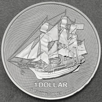 Silbermünze 1oz "Cook Islands Bounty - 2022" New Generation