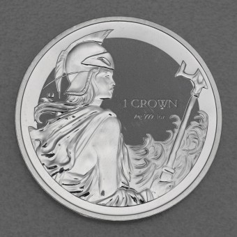 Silbermünze 1oz "Crown Britannia 2017" (Falkland) 