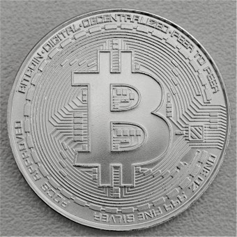 Silbermünze 1oz "Bitcoin 2020" Crypto Series (Tschad)