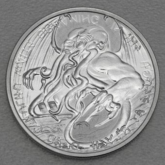 Silbermünze 1oz "Cthulhu" 2021 The Great Old One (Tokelau)