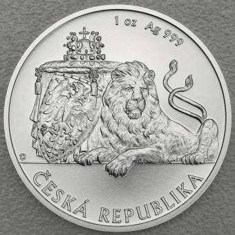 Silbermünze 1oz "Czech Lion 2017" (Niue) 