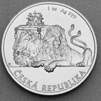 Silbermünze 1oz "Czech Lion 2018" (Niue) 