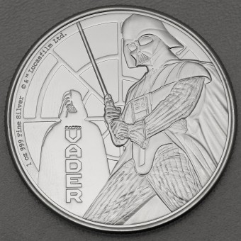 Silbermünze 1oz "Darth Vader" 2022 Star Wars™ 19% (Niue)