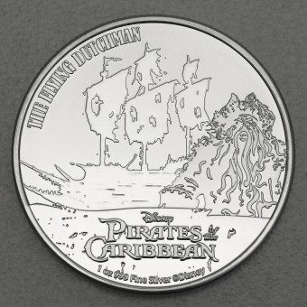 Silbermünze 1oz "The Flying Dutchman" 2021 Disney – Pirates of the Caribbean (Niue)