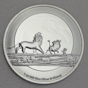 Silbermünze 1oz "Disney s Lion King" 2021 "Hakuna Matata"