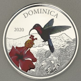Silbermünze 1oz "Dominica 2020" coloriert Eastern Caribbean 8
