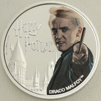 Silbermünze 1oz "Draco Malfoy" 2020 (PP) Polierte Platte, koloriert