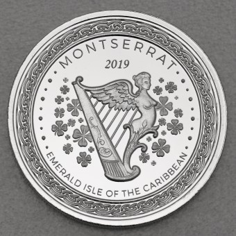 Silbermünze 1oz "Emerald Isle of the Caribbean" 2018 Eastern Caribbean 8 (Montserrat)