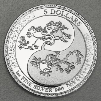 Silbermünze 1oz "Equilibrium 2018" (Tokelau) 