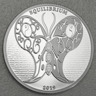 Silbermünze 1oz "Equilibrium 2019" (Tokelau) 
