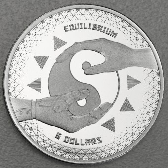Silbermünze 1oz "Equilibrium 2020" (Tokelau) 