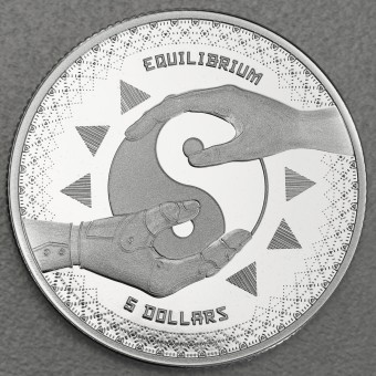 Silbermünze 1oz "Equilibrium" 2020 (Tokelau)