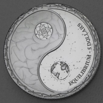 Silbermünze 1oz "Equilibrium 2022" (Tokelau) diff. 