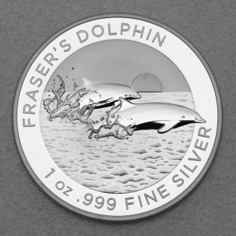 Silbermünze 1oz "Fraser s Dolphin 2021" (RAM) 