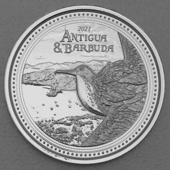 Silbermünze 1oz "Frigate Bird" 2021 Eastern Caribbean 8 (Antigua und Barbuda)