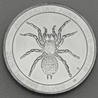 Silbermünze 1oz "Funnel-Web Spider 2015" 