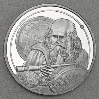 Silbermünze 1oz "Galileo" 2021 Icons of Inspiration (Niue)