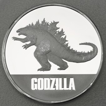 Silbermünze 1oz "Godzilla 2021" (Niue) 