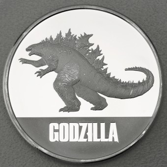 Silbermünze 1oz "Godzilla" 2021 (Niue)