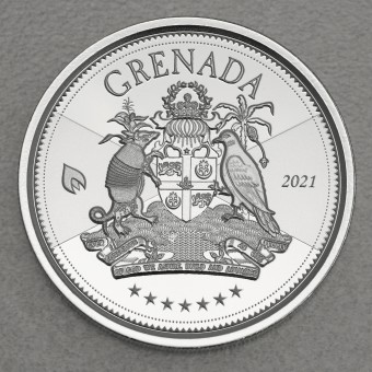 Silbermünze 1oz "Grenada 2021" Eastern Caribbean 8