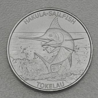 Silbermünze 1oz "Hakula 2016" Tokelau Sailfish - Territory of Tokelau