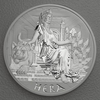 Silbermünze 1oz "Hera 2022" Tuvalu "Gods of Olympus" Serie