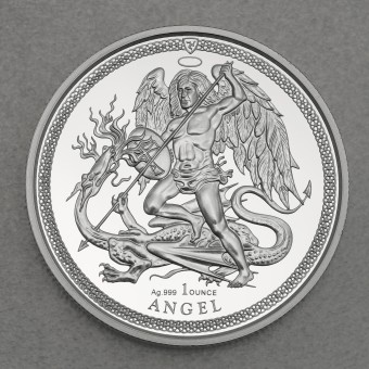 Silbermünze 1oz "Isle of Man - Angel" 2018 (Isle of Man)